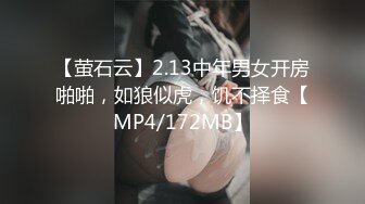 【萤石云】2.13中年男女开房啪啪，如狼似虎，饥不择食【MP4/172MB】